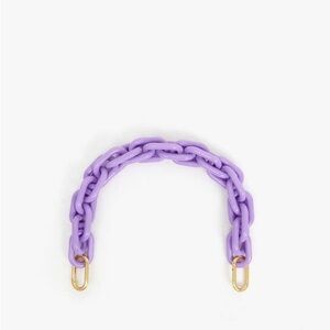 Clare V. Shortie Strap Lilac Purple NWT